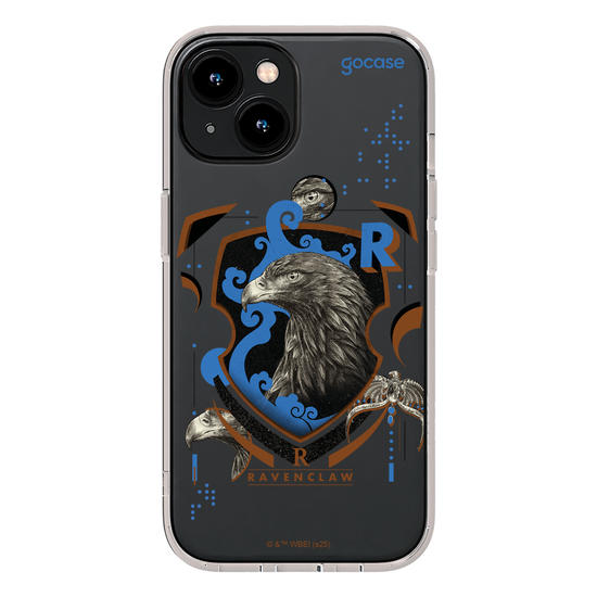 Capinha para celular  Harry Potter - Hogwarts - Escudo Dark Corvinal