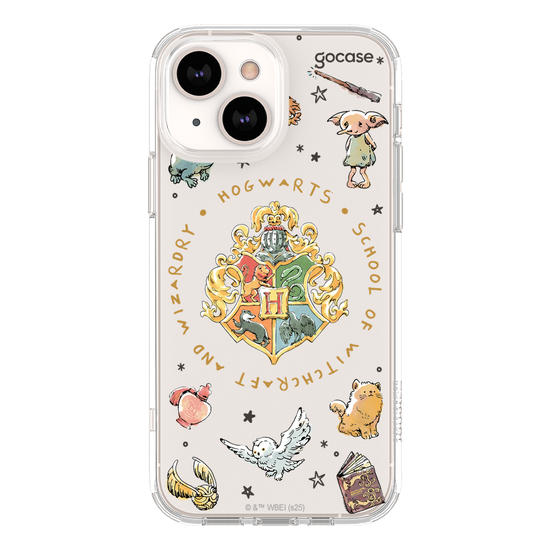Capinha para celular Harry Potter - Magia em Aquarela