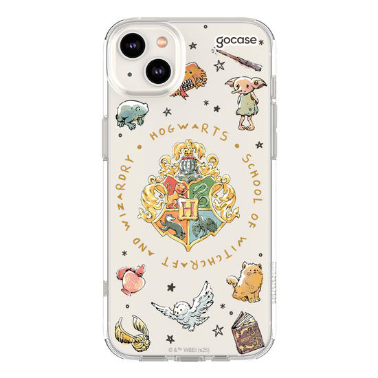 Capinha para celular  Harry Potter - Magia em Aquarela