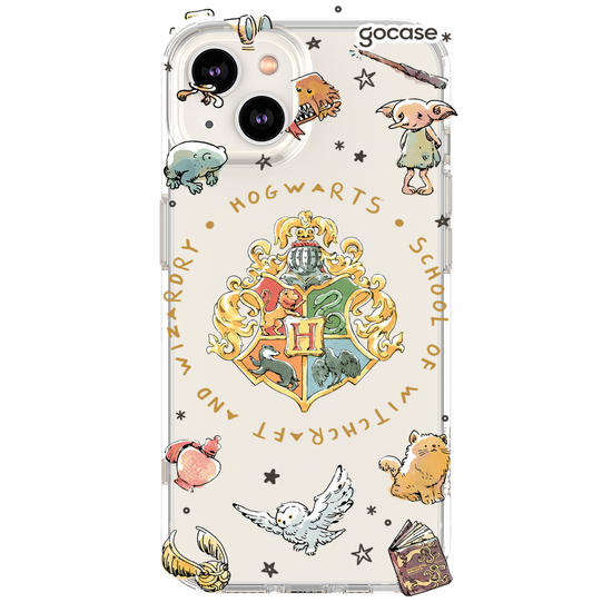 Capinha para celular  Harry Potter - Magia em Aquarela