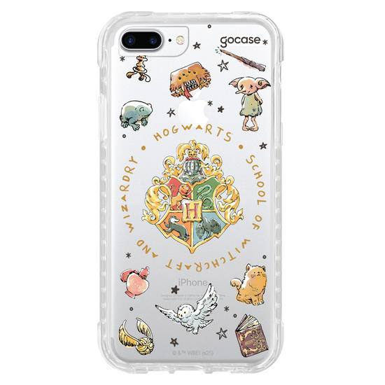 Capinha para celular  Harry Potter - Magia em Aquarela