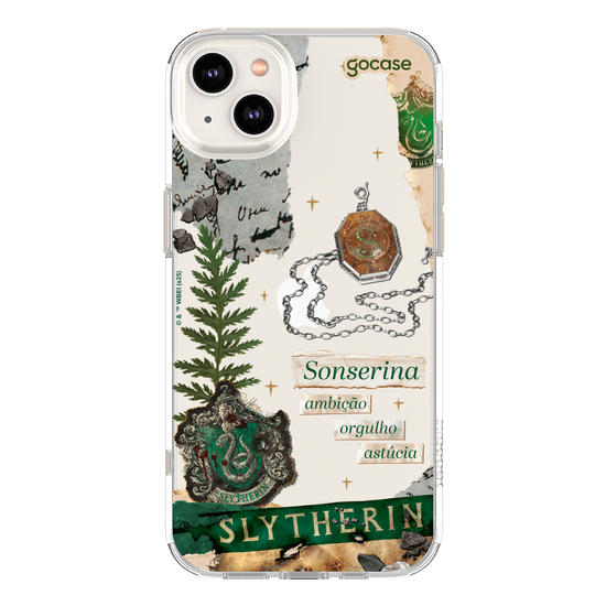 Capinha para celular  Harry Potter - Sonserina Colagem