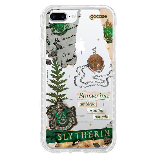 Capinha para celular  Harry Potter - Sonserina Colagem
