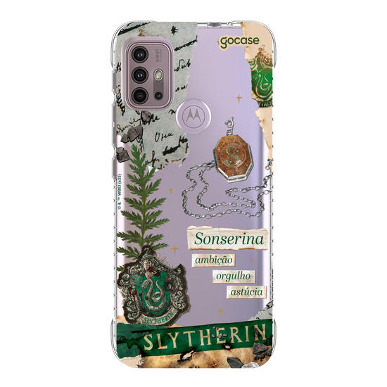 Capinha para celular  Harry Potter - Sonserina Colagem