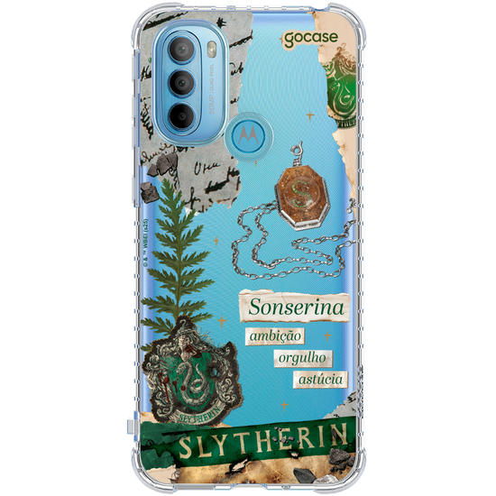 Capinha para celular  Harry Potter - Sonserina Colagem