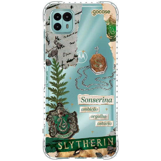 Capinha para celular  Harry Potter - Sonserina Colagem