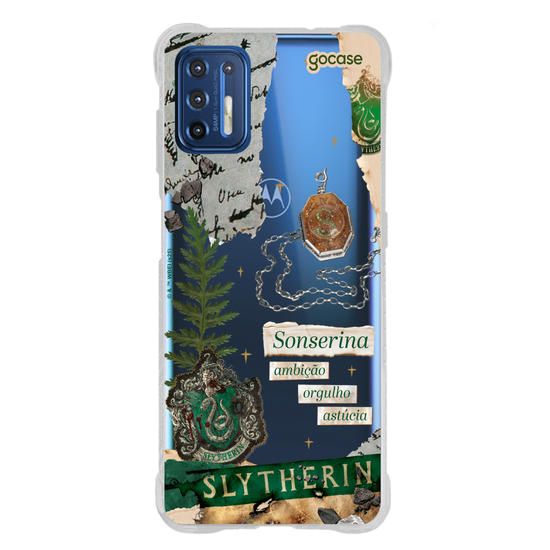 Capinha para celular  Harry Potter - Sonserina Colagem