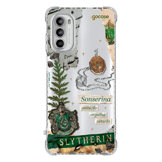 Capinha para celular  Harry Potter - Sonserina Colagem