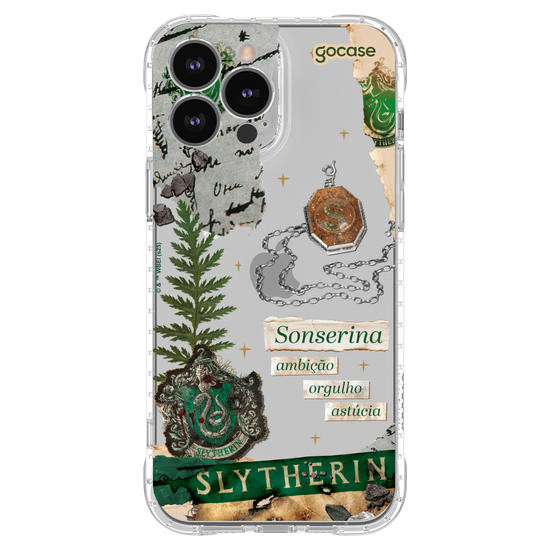 Capinha para celular  Harry Potter - Sonserina Colagem