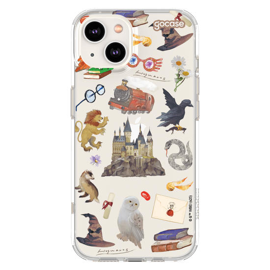 Capinha para celular  Harry Potter - Itens Mágicos Hogwarts