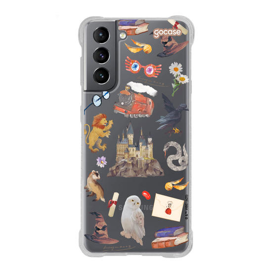 Capinha para celular  Harry Potter - Itens Mágicos Hogwarts