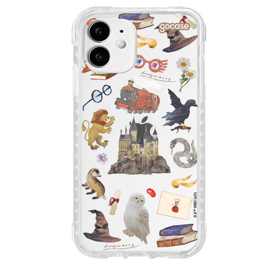 Capinha para celular  Harry Potter - Itens Mágicos Hogwarts