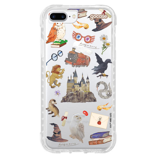 Capinha para celular  Harry Potter - Itens Mágicos Hogwarts