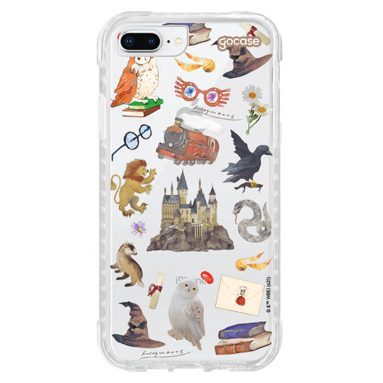 Capinha para celular  Harry Potter - Itens Mágicos Hogwarts