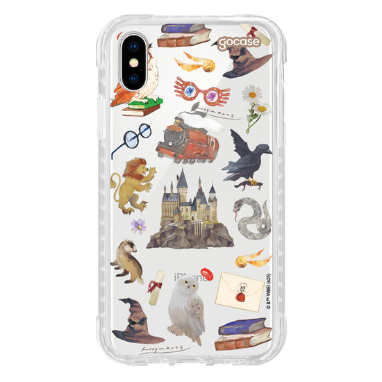 Capinha para celular  Harry Potter - Itens Mágicos Hogwarts