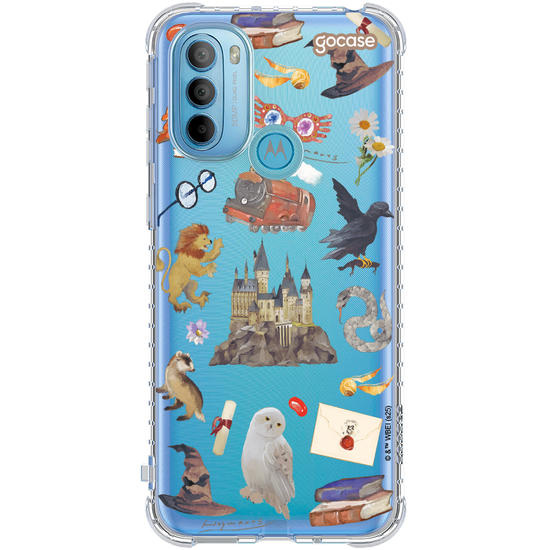 Capinha para celular  Harry Potter - Itens Mágicos Hogwarts