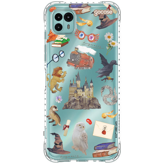 Capinha para celular  Harry Potter - Itens Mágicos Hogwarts