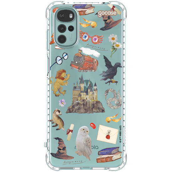 Capinha para celular  Harry Potter - Itens Mágicos Hogwarts