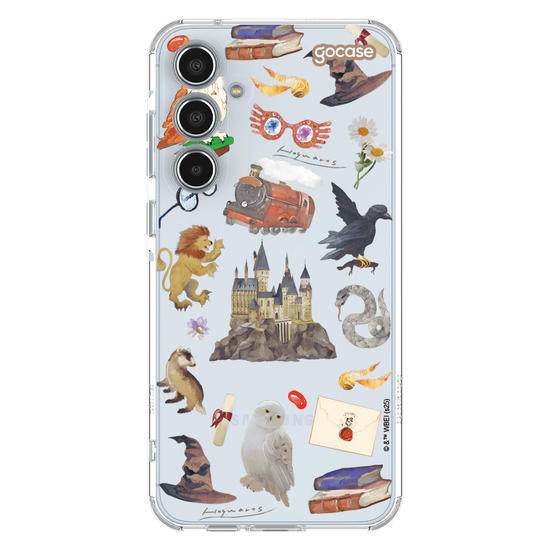 Capinha para celular  Harry Potter - Itens Mágicos Hogwarts