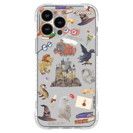 Capinha para celular  Harry Potter - Itens Mágicos Hogwarts