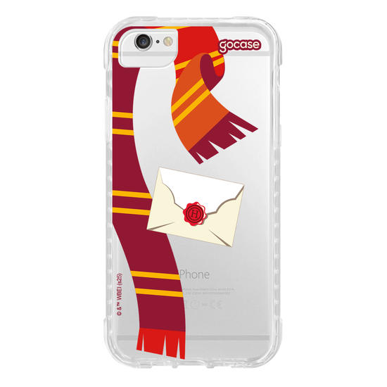 Capinha para celular  Harry Potter - Cachecol Grifinória