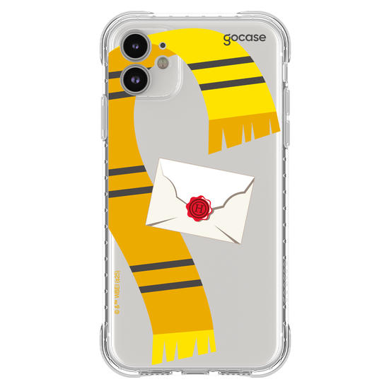 Capinha para celular  Harry Potter - Cachecol Lufa-Lufa