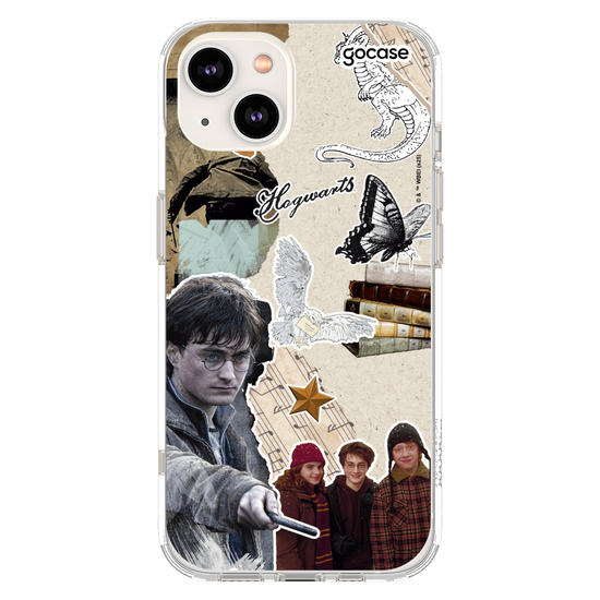 Capinha para celular  Harry Potter - Wizarding Scrapbook