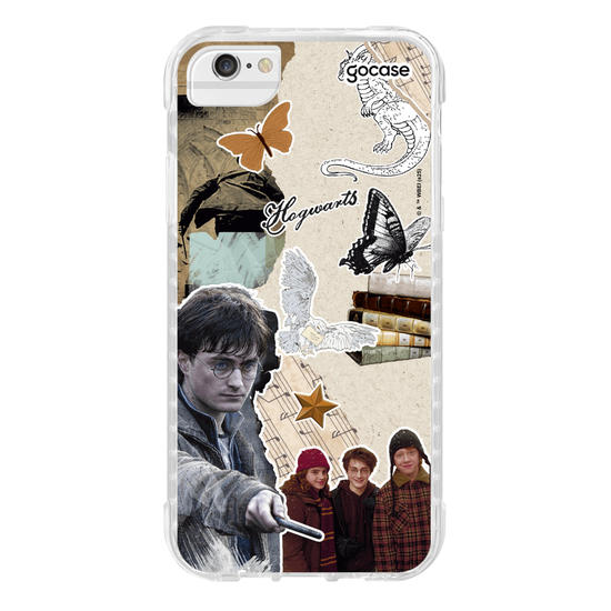 Capinha para celular  Harry Potter - Wizarding Scrapbook