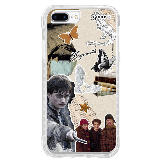 Capinha para celular  Harry Potter - Wizarding Scrapbook