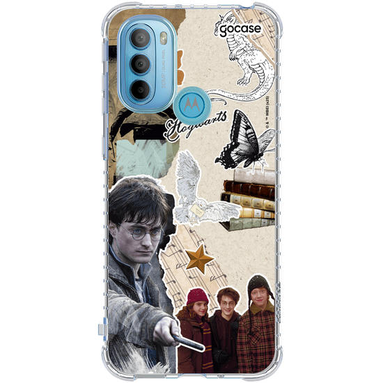 Capinha para celular  Harry Potter - Wizarding Scrapbook