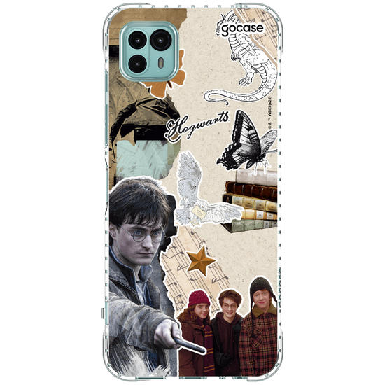 Capinha para celular  Harry Potter - Wizarding Scrapbook