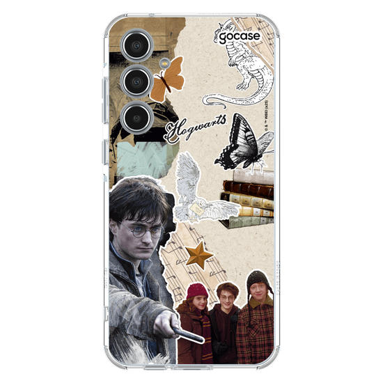Capinha para celular  Harry Potter - Wizarding Scrapbook
