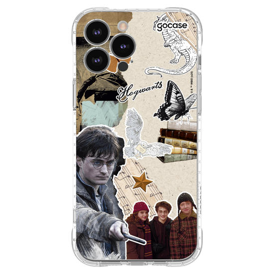 Capinha para celular  Harry Potter - Wizarding Scrapbook