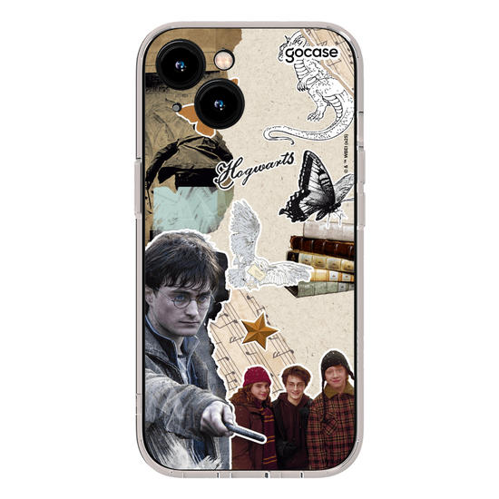 Capinha para celular  Harry Potter - Wizarding Scrapbook