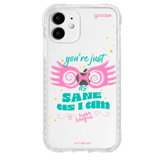 Capinha para celular  Harry Potter -  You're Just As Sane As I Am