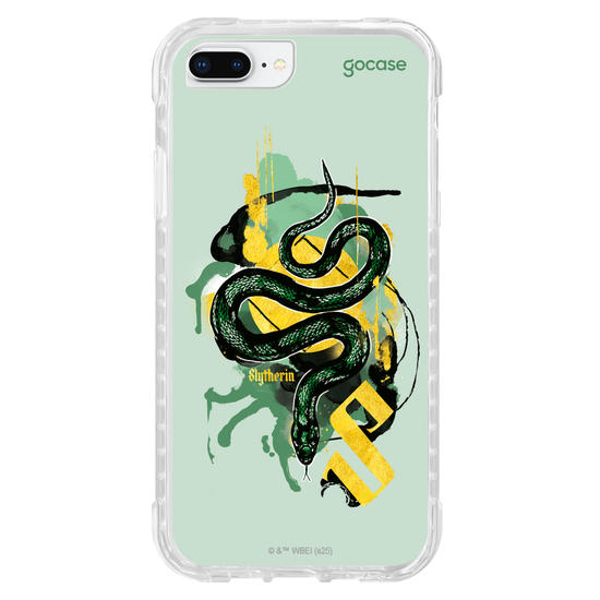 Capinha para celular  Harry Potter – Sonserina Aquarela