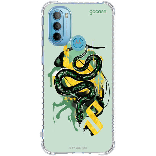 Capinha para celular  Harry Potter – Sonserina Aquarela