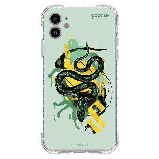 Capinha para celular  Harry Potter – Sonserina Aquarela
