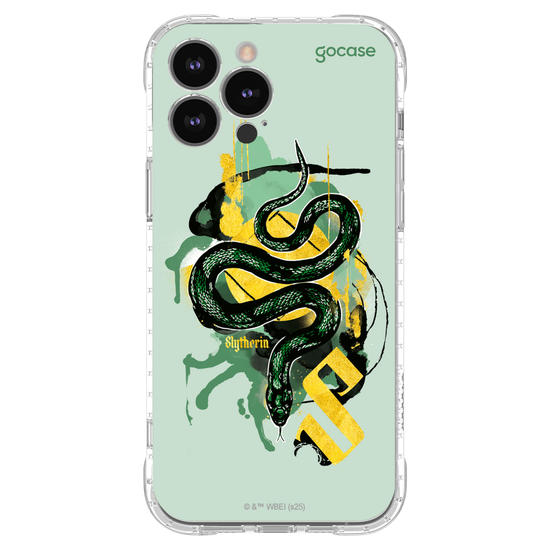 Capinha para celular  Harry Potter – Sonserina Aquarela