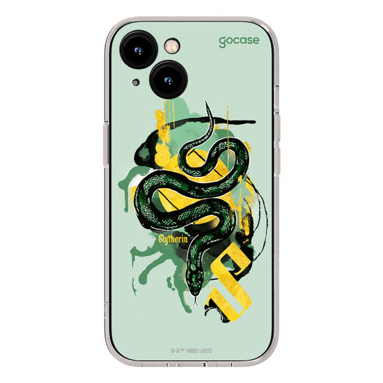 Capinha para celular  Harry Potter – Sonserina Aquarela