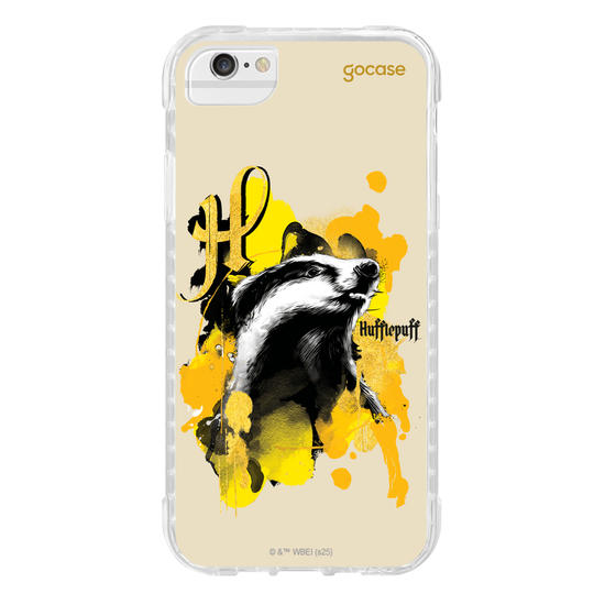 Capinha para celular  Harry Potter – Lufa-Lufa Aquarela