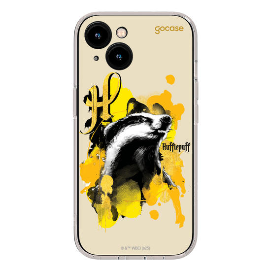 Capinha para celular  Harry Potter – Lufa-Lufa Aquarela