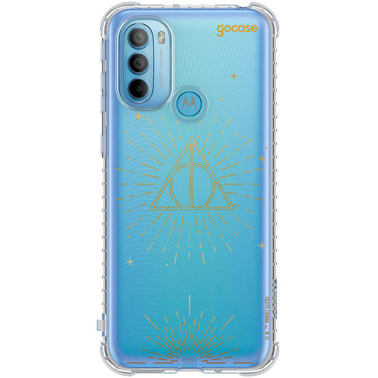 Capinha para celular  Harry Potter - Relíquias da Morte Gold