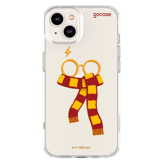 Capinha para celular  Harry Potter - Óculos e Cachecol