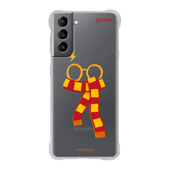 Capinha para celular  Harry Potter - Óculos e Cachecol