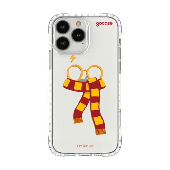 Capinha para celular  Harry Potter - Óculos e Cachecol