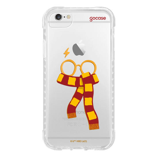 Capinha para celular  Harry Potter - Óculos e Cachecol