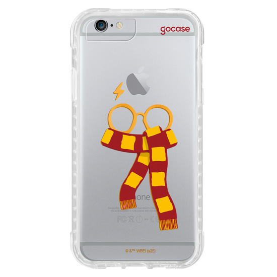 Capinha para celular  Harry Potter - Óculos e Cachecol