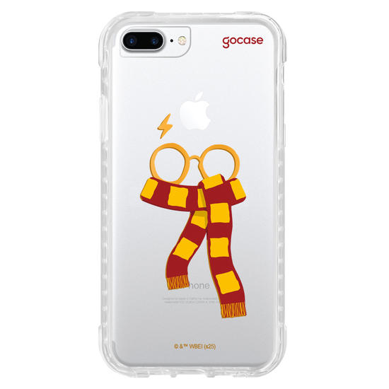 Capinha para celular  Harry Potter - Óculos e Cachecol