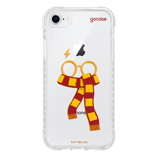Capinha para celular  Harry Potter - Óculos e Cachecol